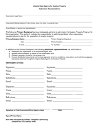 Form DGS-43-001 Application for Eligibility- Federal Surplus Property Program - Virginia, Page 4