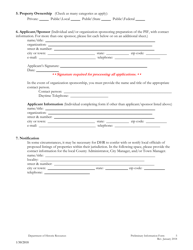 Preliminary Information Form (PIF) for Historic Districts - Virginia, Page 5