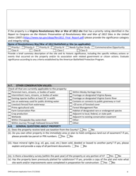 Easement Application Form - Virginia, Page 4