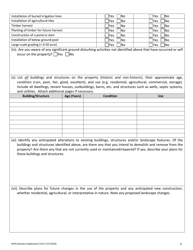 Easement Application Form - Virginia, Page 6
