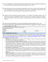 Easement Application Form - Virginia, Page 8