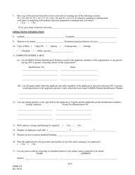 Form DMM-101 Permit/License Application - Virginia, Page 3