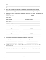 Form DMM-101 Permit/License Application - Virginia, Page 4