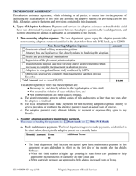 Form 032-04-0090-03-ENG Virginia Adoption Assistance Agreement - Virginia, Page 2