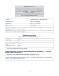 Form 032-01-0304-02-ENG Education and Training Voucher (Etv) Program Application - Virginia, Page 3
