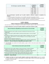 Formulario 032-04-0092-00 Formulario Para El Asesoramiento Y Negociacion De Asistencia Por Adopcion En Virginia - Virginia (Spanish), Page 5