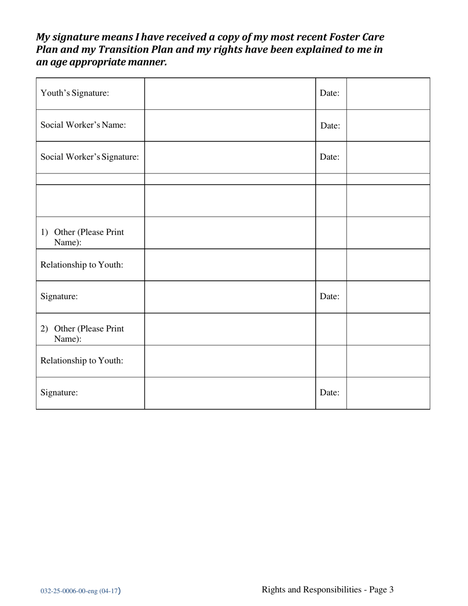 Form 032-25-0006-00 Fostering Futures 90-day Transition Plan - Virginia, Page 4