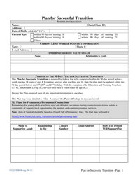 Form 032-25-0006-00 Fostering Futures 90-day Transition Plan - Virginia, Page 5