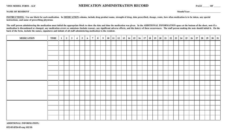 Form 032-05-0526-03-ENG - Fill Out, Sign Online and Download Printable ...