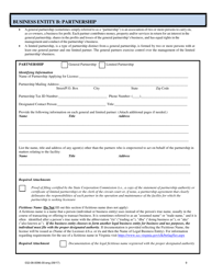 Form 032-08-0096-00-ENG Initial Application for a License to Operate a Child-Placing Agency - Virginia, Page 9