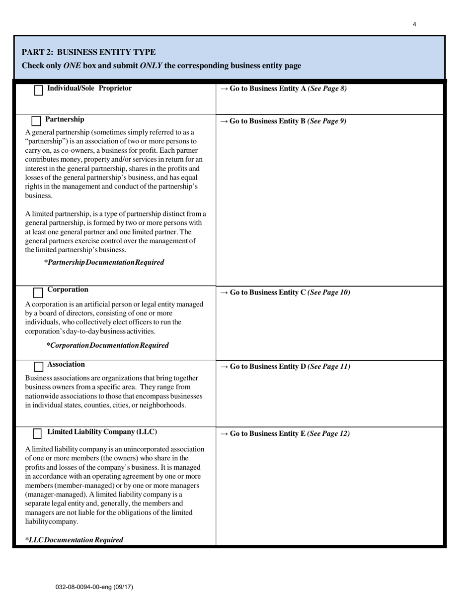 Form 032-08-0094-00-ENG Renewal Application for a License to Operate a Family Day Home (Fdh) - Virginia, Page 4
