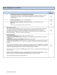 Form 032-08-0094-00-ENG Renewal Application for a License to Operate a Family Day Home (Fdh) - Virginia, Page 6