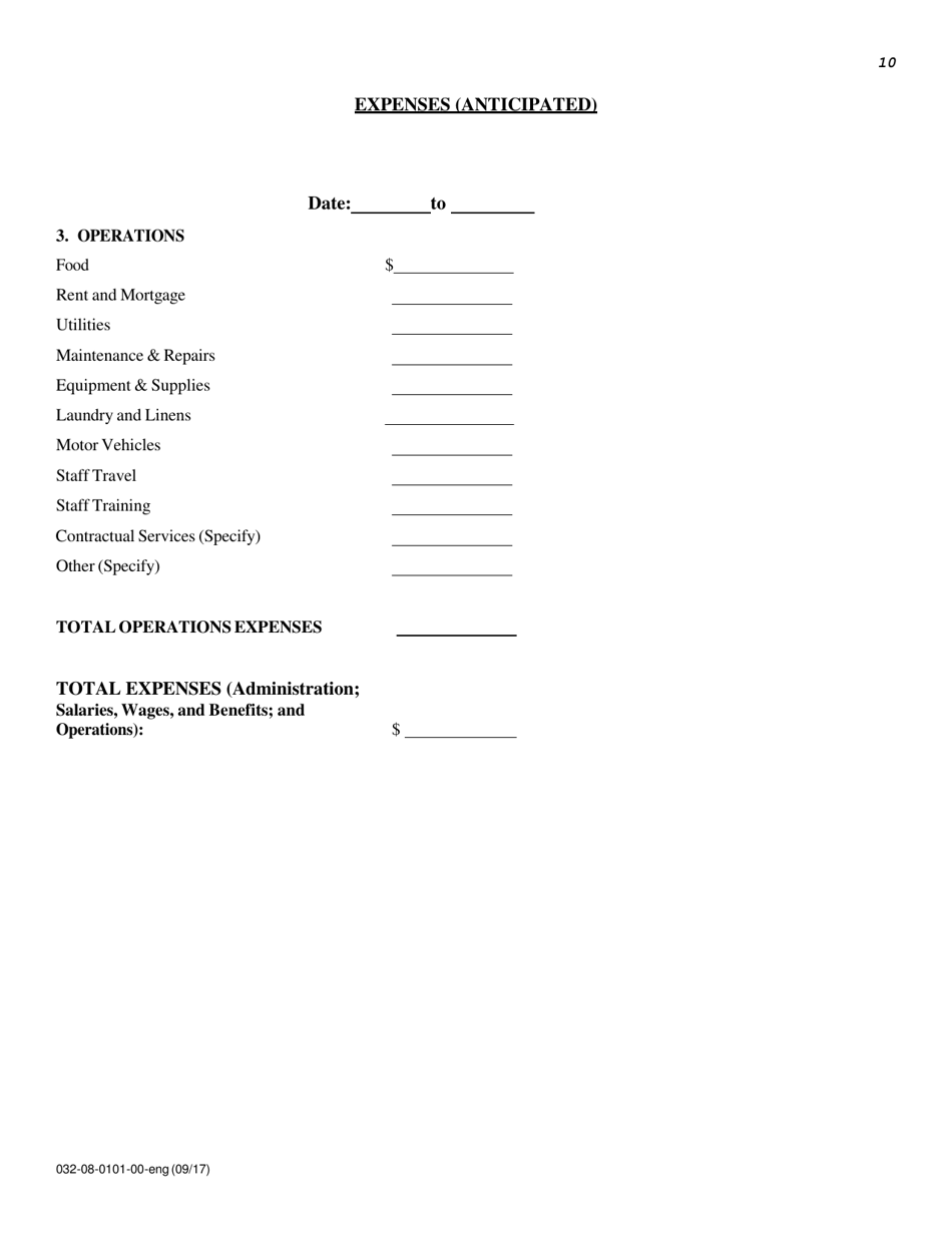 Form 032-08-0101-00-ENG Initial Application for a License to Operate a Family Day System (Fds) - Virginia, Page 10