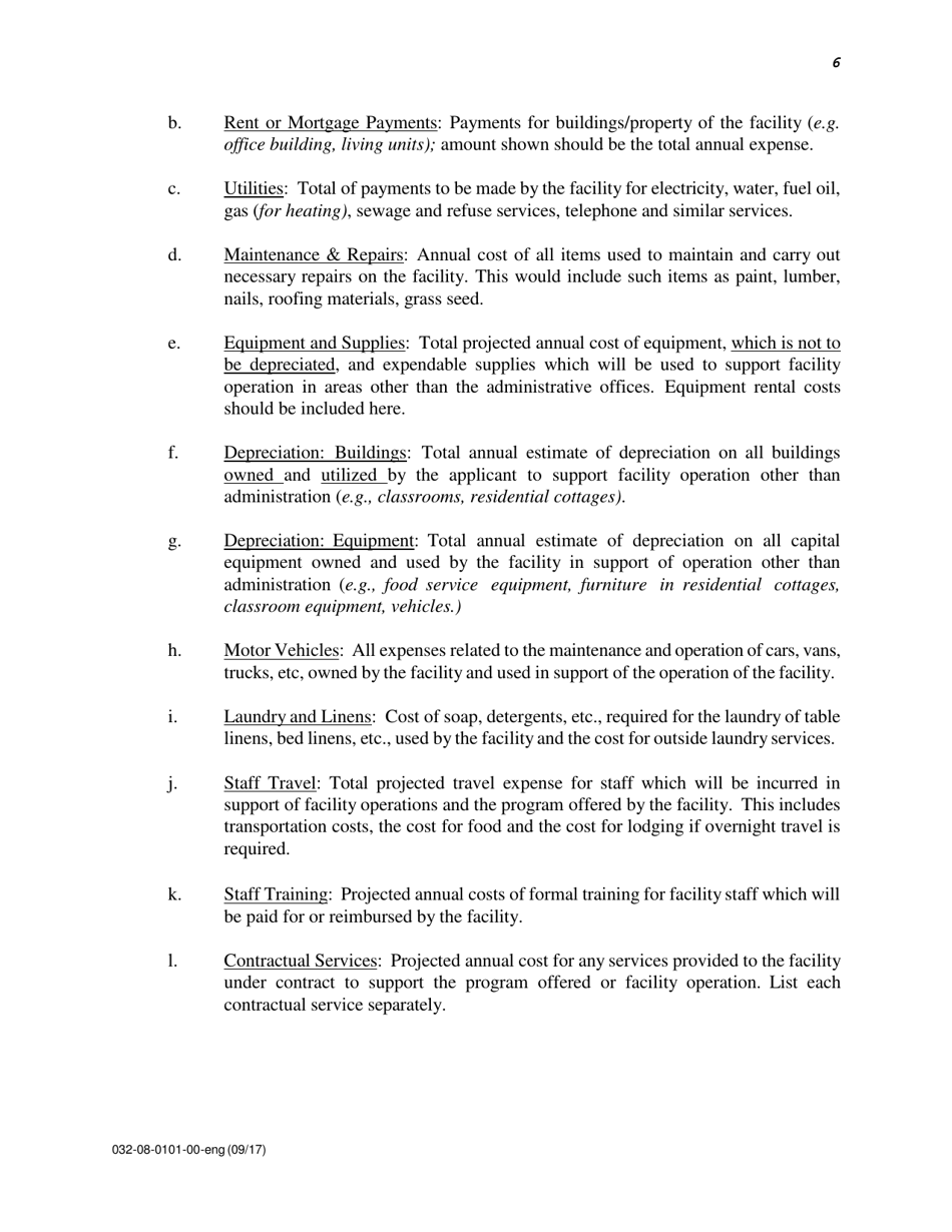 Form 032-08-0101-00-ENG Initial Application for a License to Operate a Family Day System (Fds) - Virginia, Page 6