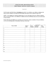 Form 032-05-0210-05-ENG Provider Application Form - Virginia, Page 3