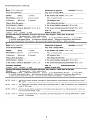 Form 032-03-729A-16-ENG Renewal Application for Auxiliary Grant (Ag), Supplemental Nutrition Assistance Program (Snap), and Temporary Assistance for Needy Families (TANF) - Virginia, Page 3