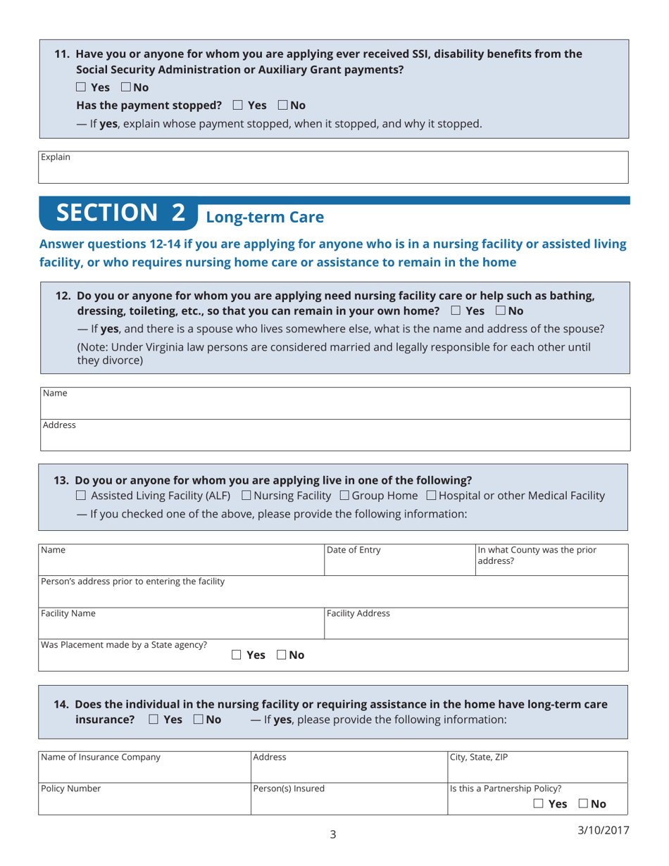 Virginia Application For Health Coverage And Help Paying Costs Fill Out Sign Online And 5704