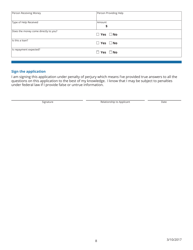 Appendix D Application for Health Coverage and Help Paying Costs - Virginia, Page 8