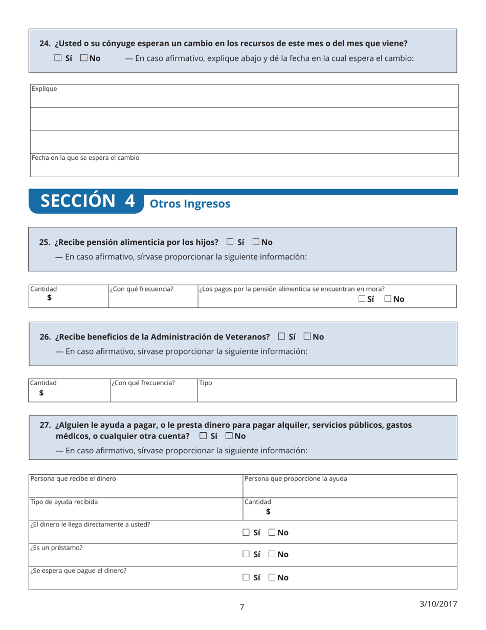 Apendice D - Solicitud De Cobertura De Salud Y Ayuda Con El Pago De Los Costos - Virginia (Spanish), Page 7