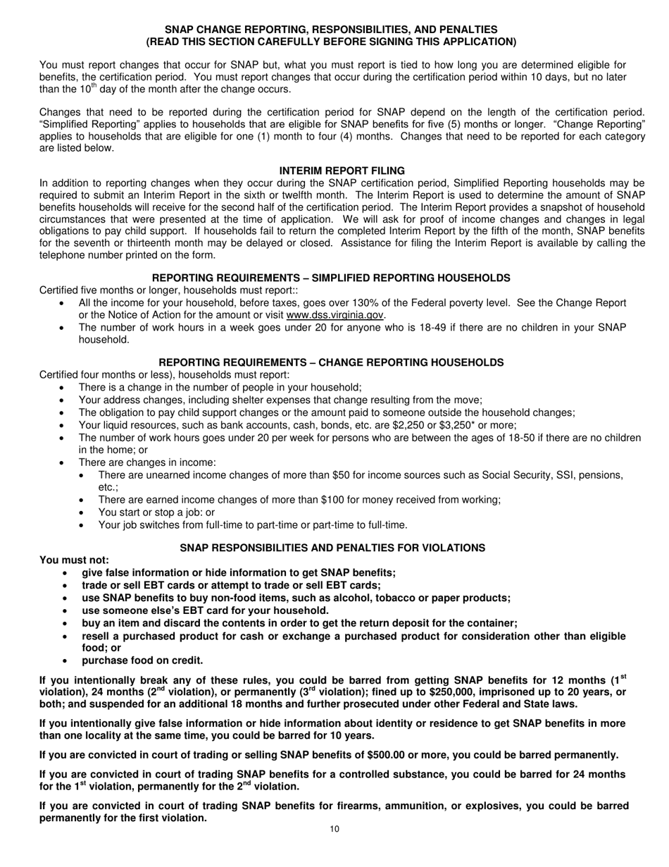 Form 032-03-0824-33 Application for Benefits - Virginia, Page 14
