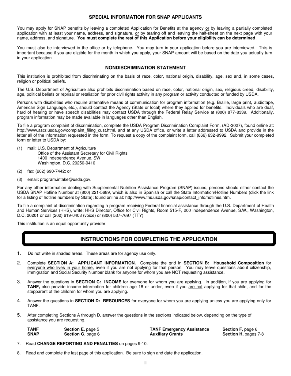 Form 032-03-0824-33 Application for Benefits - Virginia, Page 2