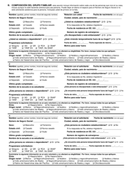 Formulario 032-03-0824-33 Solicitud De Beneficios - Virginia (Spanish), Page 6