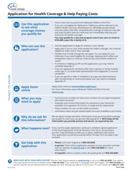 Document preview: Application for Health Coverage & Help Paying Costs - Virginia