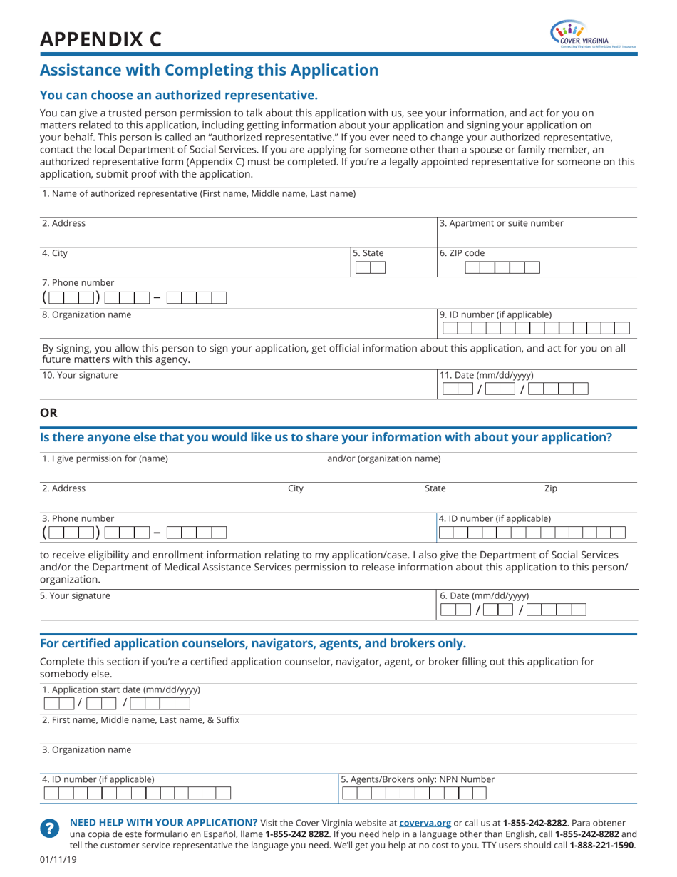 Application for Health Coverage  Help Paying Costs - Virginia, Page 14