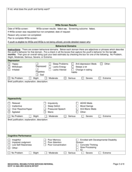 DCYF Form 10-166A Behavioral Rehabilitation (Brs) Referral - Washington, Page 3