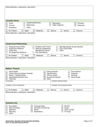 DCYF Form 10-166A Behavioral Rehabilitation (Brs) Referral - Washington, Page 4
