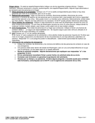 DCYF Formulario 10-354SP Solicitud De Estudio Del Hogar Familiar - Washington (Spanish), Page 4