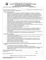 Document preview: DCYF Formulario 10-432SP Acuerdo De Participacion En El Programa De Cuidado De Crianza Temporal Extendida - Washington (Spanish)