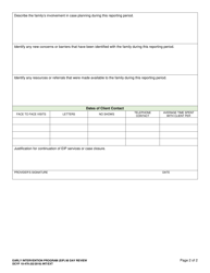 DCYF Form 10-479 Early Intervention Program (Eip) 90 Day Review - Washington, Page 2