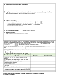 DCYF Form 10-395 Intensive Family Preservation Service (Ifps)/Family Preservation Service (Fps) Exit Summary - Washington, Page 6