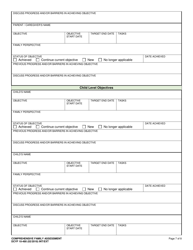 DCYF Form 10-480 Comprehensive Family Evaluation - Washington, Page 7
