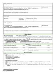 DCYF Form 10-480 Comprehensive Family Evaluation - Washington, Page 8