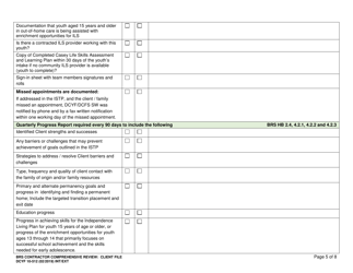 DCYF Form 10-512 Comprehensive Review: Brs Contractor Client File - Washington, Page 5