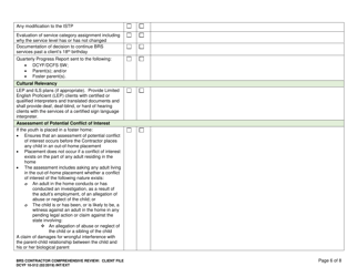 DCYF Form 10-512 Comprehensive Review: Brs Contractor Client File - Washington, Page 6