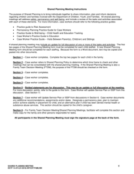 DCYF Form 14-474 Shared Planning Meeting - Washington, Page 8