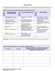 DCYF Formulario 15-055SP Plan De Servicio Familiar Individualizado (Ifsp) - Washington (Spanish), Page 16