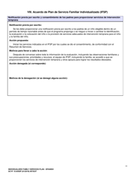 DCYF Formulario 15-055SP Plan De Servicio Familiar Individualizado (Ifsp) - Washington (Spanish), Page 18