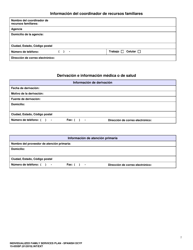 DCYF Formulario 15-055SP Plan De Servicio Familiar Individualizado (Ifsp) - Washington (Spanish), Page 2