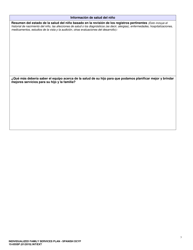 DCYF Formulario 15-055SP Plan De Servicio Familiar Individualizado (Ifsp) - Washington (Spanish), Page 3