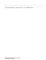 DCYF Form 15-055 Individualized Family Service Plan (Ifsp) - Washington (Lao), Page 12