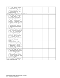 DCYF Form 15-055 Individualized Family Service Plan (Ifsp) - Washington (Lao), Page 20