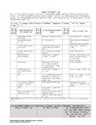 DCYF Form 15-055 Individualized Family Service Plan (Ifsp) - Washington (Lao), Page 22