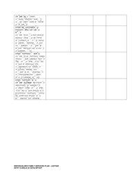 DCYF Form 15-055 Individualized Family Service Plan (Ifsp) - Washington (Lao), Page 9