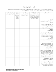 DCYF Form 15-055 Individualized Family Services Plan (Ifsp) - Washington (Farsi), Page 6