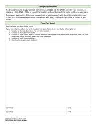 DCYF Form 16-204 Emergency Evacuation Plan - Washington, Page 2