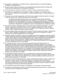 Formulario DOC11-080ES &quot;Acuerdo De Monitoreo De Redes Sociales Y Dispositivos Electronicos&quot; - Washington (Spanish), Page 2